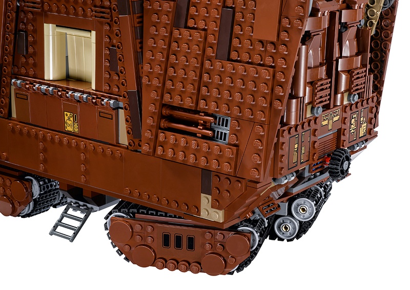 Illustration for article titled This is the 3,296-piece Lego Star Wars Sandcrawler you were looking for